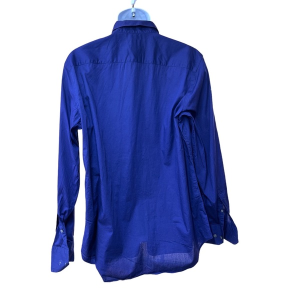 Sz L 16-16.5 Long Sleeve Banana Republic Slim Fit Button Down - Picture 4 of 6